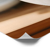 彼女への鏡プレゼントの前で鴨 ポスター (角)