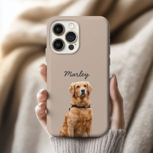 彼女または彼へのカスタムドッグ写真携帯ケースギフト iPhone 15 PROケース