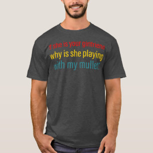 彼女もしは君のガールフレンドだ遊なぜ彼女は Tシャツ