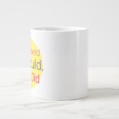 彼女も出来る、そう思った」 ジャンボコーヒーマグカップ (正面)