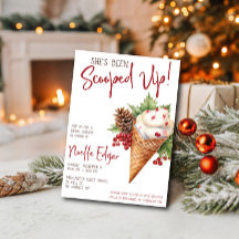 彼女をキャッチした！ クリスマス アイスクリーム シャワー