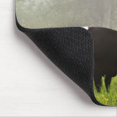 彼女を悩ませているゲロウェイ牛の霧のシーン マウスパッド (コーナー)