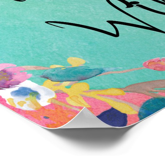 彼女を愛し離れては荒れ果てた ポスター (角)