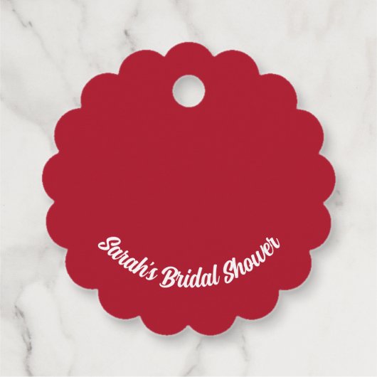 彼女を手なづけた クリームチェリー ブライズシャワー フェイバータグ (裏面)