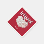 彼女を手なづけた ホイップクリーム チェリー ブライダルシャワー スタンダードカクテルナプキン (角)