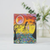 彼女を抱き締めた時は全てハガキだっ違うた ポストカード (スタンド正面)