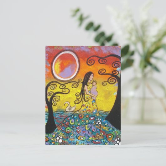 彼女を抱き締めた時は全てハガキだっ違うた ポストカード (スタンド正面)