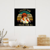 彼女を殺書すヴィンテージ ポスター (キッチン)