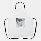 彼女を見て。 エプロン (正面)