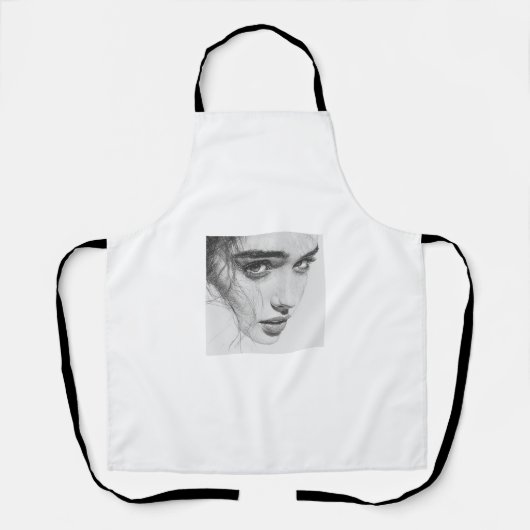 彼女を見て。 エプロン (正面)