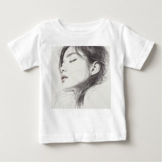 彼女を見て。 ベビーTシャツ