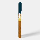 彼女エレガントのためのゴールデンフォンケース Case-Mate iPhoneケース (裏面 / 右)