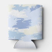 彼女エレガントはCloud Nineブライダルシャワーブルー 缶クーラー (裏面)