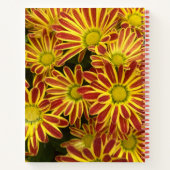 彼女カスタムのおもしろい子供が言ったフローラスパイラル ノートブック (裏面)