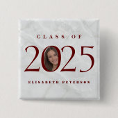 彼女カスタムの大学院の写真 缶バッジ (正面)