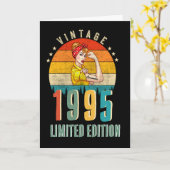 彼女カスタムの女性誕生日カードの誕生日年 カード (黄色い花)