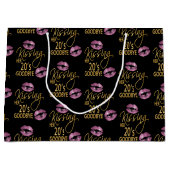 彼女キスをするの20's Good - Pink Lips ラージペーパーバッグ (正面)