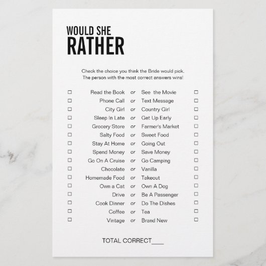 彼女シンプルはブライダルシャワーだ (正面)