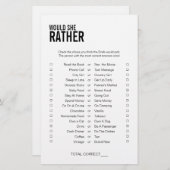 彼女シンプルはブライダルシャワーだ (正面/裏面)