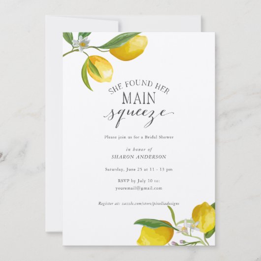 彼女シンプルは彼女の主な圧迫を見つけた素朴な農家 招待状 (正面)