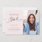 彼女スタイリッシュがやった！大学院写真のスクリプト 案内状 (正面)