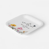 彼女パーソナライズされたのための卒業贈り物,女子卒業生 ペーパープレート (傾斜あり)