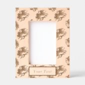 彼女パーソナライズされたのための木枠 レーザー彫刻フレーム (正面)