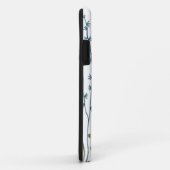 彼女パーソナライズされたのモノグラムフローラへの贈り物 Case-Mate iPhoneケース (裏面/右)