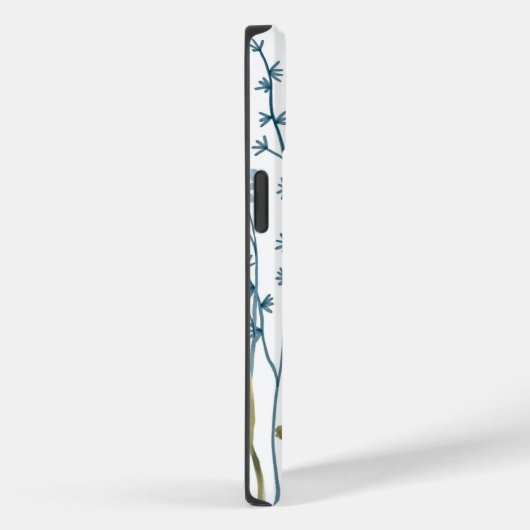 彼女パーソナライズされたのモノグラムフローラへの贈り物 Case-Mate iPhoneケース (裏面 / 右)