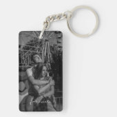 彼女パーソナライズされたの記念品 キーホルダー (裏面)