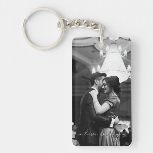 彼女パーソナライズされたの記念品 キーホルダー (正面)