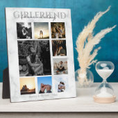 彼女パーソナライズされたの記念品 フォトプラーク (側面)