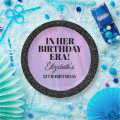 彼女パーソナライズされたの誕生日時代パーティー ペーパープレート (パーティー)