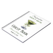 彼女パーフェクトマチャブライダルシャワーゲストブック ノートブック (左側)