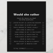 彼女フォーマルはむしろブライダルシャワーゲーム (正面)