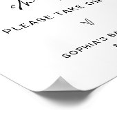 彼女ポップ・アートのがサインした時のEVERLEIGHポップ ポスター (角)