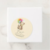 彼女ポップ・アートのがテディエレガントベアをポップする時 フェイバータグ (インサイチュ)