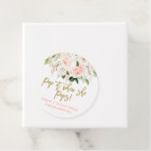 彼女ポップ・アートのがピンクと金ゴールドフローラをポップするとき フェイバータグ (インサイチュ)