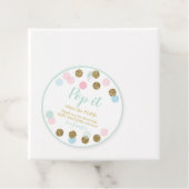 彼女ポップ・アートのがポップするメッセージカード男女兼用 フェイバータグ (インサイチュ)