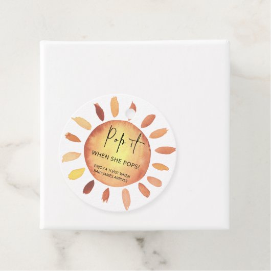 彼女ポップ・アートのがポップする時は太陽を照らす フェイバータグ (インサイチュ)