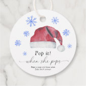 彼女ポップ・アートのがポップする時 – サンタベビー- フェイバータグ (裏面)