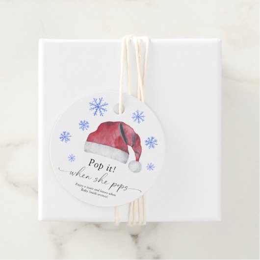 彼女ポップ・アートのがポップする時 – サンタベビー- フェイバータグ (インサイチュ)