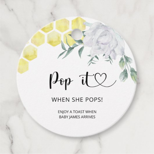 彼女ポップ・アートのがポップする フェイバータグ (正面)