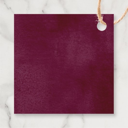 彼女ポップ・アートのがポップを燃やすカボチャの秋シャワー時に フェイバータグ (裏面)