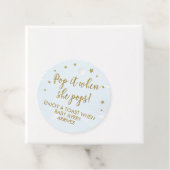 彼女ポップ・アートのがポップメッセージカード、ワインラベル フェイバータグ (インサイチュ)