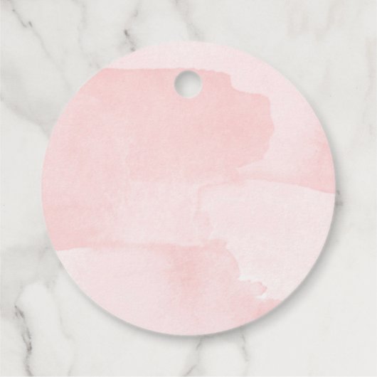 彼女ポップ・アートのがポップ秋ベビーシャワーメッセージカード フェイバータグ (裏面)