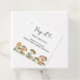 彼女ポップ・アートのがポップ – キノコ –  フェイバータグ