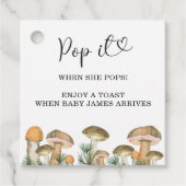 彼女ポップ・アートのがポップ – キノコ –  フェイバータグ (正面)