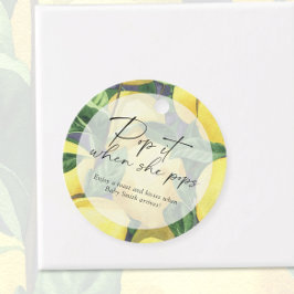 彼女ポップ・アートのがポップ – 柑橘類レモン –  フェイバータグ