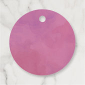 彼女ポップ・アートのがリラと金ゴールド紙吹雪をポップするときだ フェイバータグ (裏面)